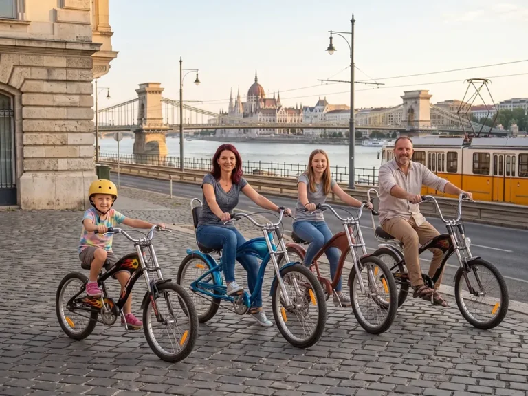 Króm Schwinn Csepel felnőtt chopper bicikli - stílusos kerékpár bérlés Budapest