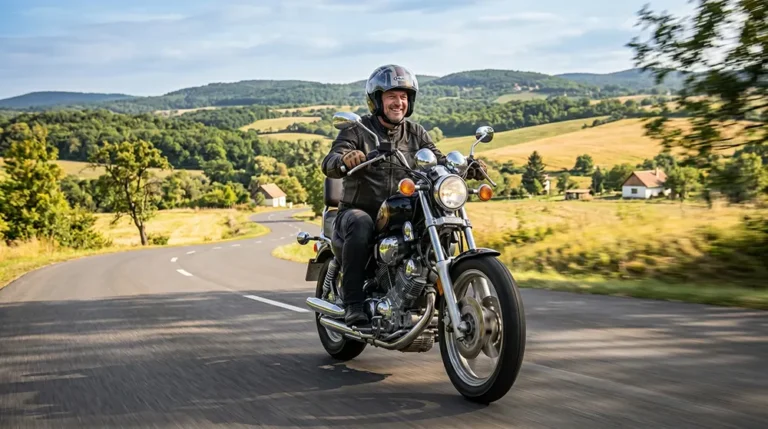 yamaha virago 1100 fekete '94 úton_nagy