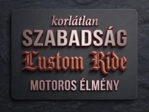korlátlan motoros élmény